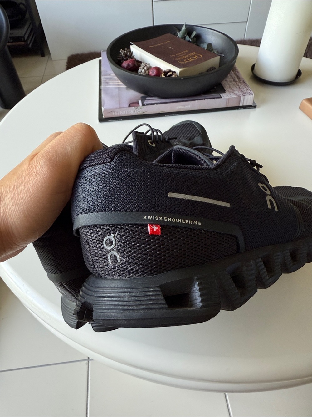On Running Cloud 5 All Black Men’s Running Shoes Lightweight Casual Sneakers 13 - Picture 11 of 13